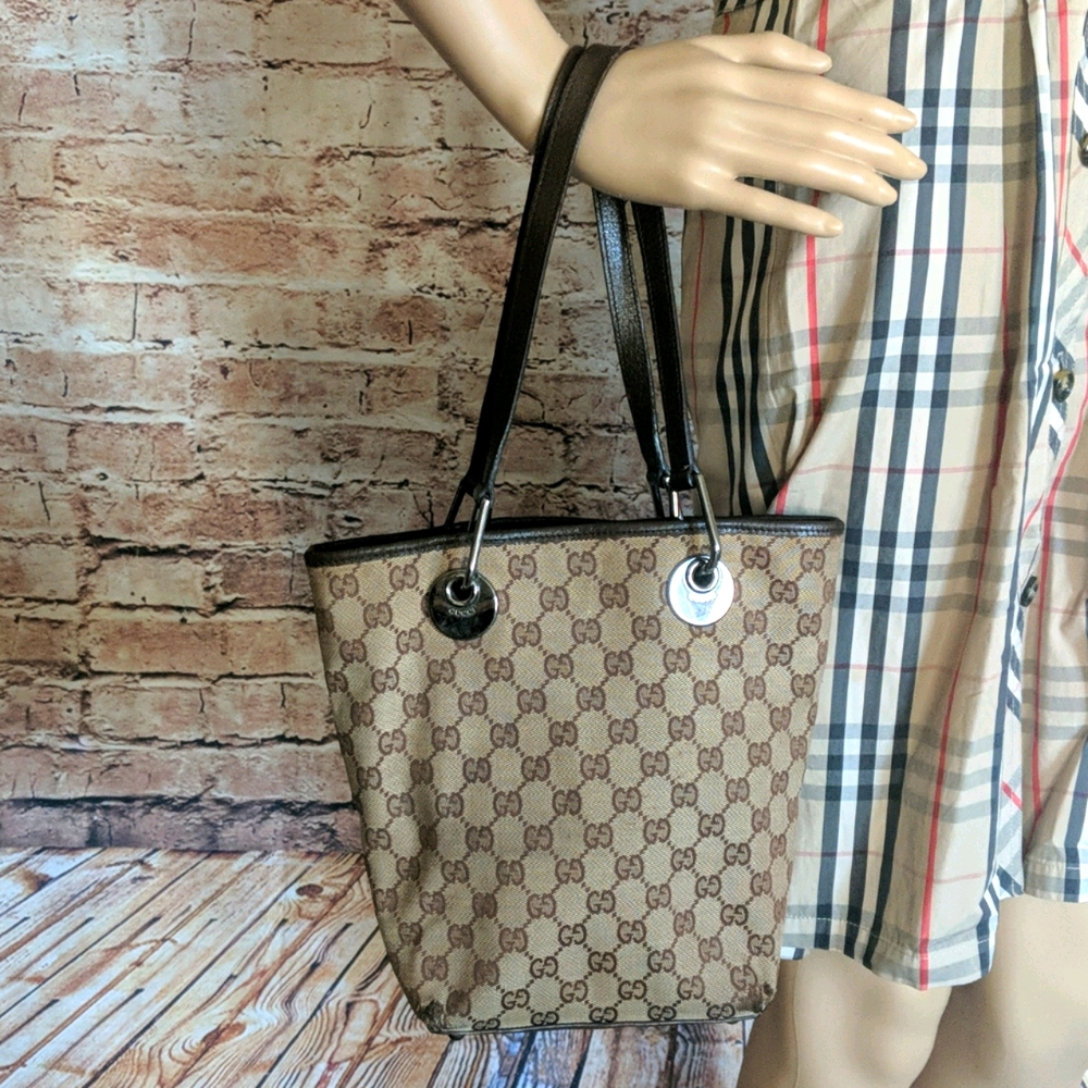 GG GUCCI MONOGRAM SHOULDER BAG